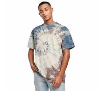 Urban Classics Oversize Tie Dye Short Sleeve T-shirt Blue M Men