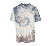 Urban Classics Men's Oversize Tie Dye Tee T-Shirt, Old White, L