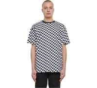 Urban Classics Men's Oversized Check Tee T-Shirt, Blackcheck, XXL