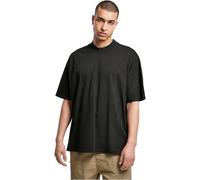 Urban Classics Men's Oversized Mock Neck Tee T Shirt, Black, S UK