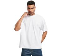 Urban Classics Men's Oversized Mock Neck Tee T-Shirt, White, XXL