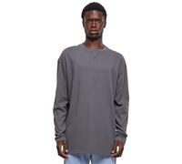 Urban Classics Men's Oversized Open Edge Longsleeve T-Shirt, Darkshadow, S