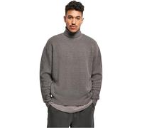 Urban Classics Men's Oversized Roll Neck Sweater Sweatshirt, Asphalt, 4XL
