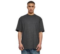 Urban Classics Men's Tall Tee Oversized Short Sleeves T Shirt with Dropped Shoulders 100 Jersey Cotton, Charcoal, 5XL Plus UK