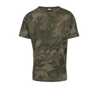Urban Classics Men's Oversized Tee T-Shirt, Multicoloured (Olive Camo 775), M
