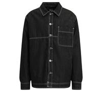 Urban Classics Men's Oversized Trucker Jacket Jacket, black raw, XL