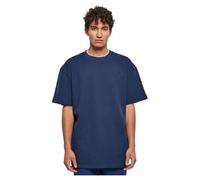 Urban Classics Men's Oversized Waffle Tee T-Shirt, Dark Blue, L