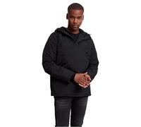 Urban Classics Men's Padded Pull Over Jacket, Black, Large