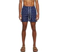 Urban Classics Men's Pattern Swim Shorts, Skulland Yacht AOP, XXL