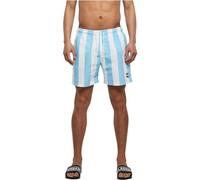 Urban Classics Pattern Swimming Shorts Blue 4XL Men