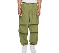 Urban Classics Men's Popline Parachute Pants, Newolive, XXL