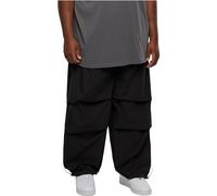 Urban Classics - Popline Parachute Black - Pants - black - M - 100% Cotton,Cotton M