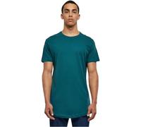 Urban Classics Men's Shaped Long T-Shirt, Green (Jasper), X-Small (Manufacturer Size: XS)
