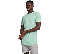 Urban Classics Men's Shaped Long T-Shirt, Green (Neomint), X-Small (Manufacturer Size: XS)