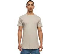 Urban Classics Men's Shaped Long T-Shirt, Grey (Cloud), Small (Manufacturer Size: S)