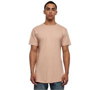 Urban Classics Men's Shaped Long T-Shirt, light rose, XX-Large (Manufacturer Size: 2XL)
