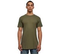 Urban Classics Men's Shaped Long T-Shirt, olive, X-Small (Manufacturer Size: XS)