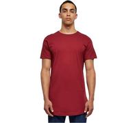 Urban Classics Men's Shaped Long T-Shirt, Red (Burgundy), Medium (Manufacturer Size: M)