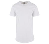 Urban Classics Men's Shaped Long T-Shirt, White (White), XX-Large (Manufacturer Size: 2XL)