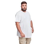 Urban Classics Men's Shaped Long T-Shirt, White (White), XXX-Large (Manufacturer Size: 3XL)