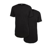Urban Classics Men's Shaped Long Tea Pack of 2 T-Shirt