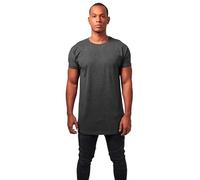 Urban Classics Men's Shaped Long Tee Camiseta, Charcoal, S