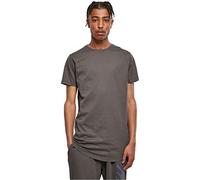 Urban Classics Men's Shaped Long Tee T-Shirt, Darkshadow, S, 1