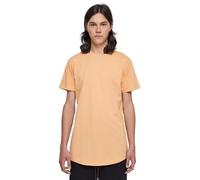 Urban Classics Men's Shaped Long Tee T-Shirt, Pale Orange, S