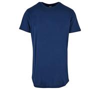 Urban Classics Men's Shaped Long Tee T Shirt, Space Blue, L UK