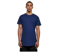 Urban Classics Men's Shaped Long Tee T Shirt, Space Blue, L UK