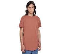 Urban Classics Men's Shaped Long Tee T-Shirt, Terracotta, XXXX-Large