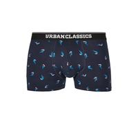 Urban Classics Men's Shorts Pack of 3, Bird AOP+ Boxer Orange + Cha, XXXXXL