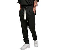 Urban Classics Men's Side-Zip Sweatpants, Black, L