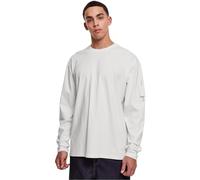 Urban Classics Men's Sleeve Pocket Longsleeve T-Shirt, White, L
