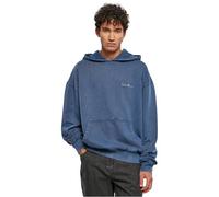Urban Classics Men's Small Embroidery Hoody Sweatshirt, Space Blue, L