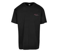 Urban Classics Men's Small Scribt Logo Tee T-Shirt, Black, S