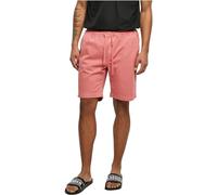 Urban Classics Men's Stretch Twill Joggshorts Shorts, Palepink, XXXL