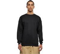 Urban Classics Men's Sweat Crewneck Sweatshirt, Black , L