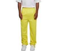 Urban Classics Men's Sweatpants Drawstring Joggers Sport Trousers with Elastic Waist Tracksuit Trousers Elasticated Zipped An, Yellow, S