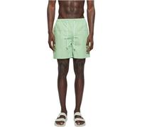Urban Classics Men's Swimming Trunks Block Swim Shorts Swimming Trunks for Men Quick Dry Sizes XS-5XL, Vintage Green, M