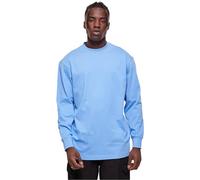 Urban Classics Men's Tall L/S T-Shirt, Horizon Blue, L