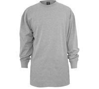 Urban Classics Men's Tall Long Sleeve T-Shirt, Gray, 4XL Plus UK