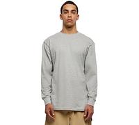 Urban Classics Men's Tall Tee L/S T-Shirt, Gray, L
