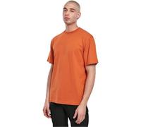 Urban Classics Men's Tall Tee Oversized Short Sleeves T-Shirt with Dropped Shoulders, 100% Jersey Cotton, rustred, L