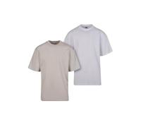 Urban Classics Men's Tb006a-tall Tee 2-Pack T-Shirt, Cloud+White, S
