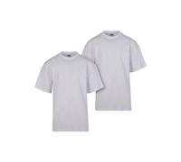 Urban Classics Men's Tb006a-tall Tee 2-Pack T-Shirt, White + White, XXXX-Large
