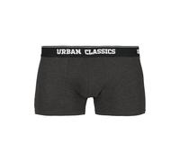 Urban Classics Mens Tb1277 Boxer Shorts, 1x Black 1x Charcoal, L UK