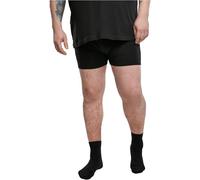Urban Classics Mens Tb1277 Boxer Shorts, 1x Black 1x Charcoal, S UK