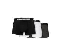 Urban Classics Mens Tb1277 Boxer Shorts, 1x Black 1x White 1x Grey, S UK