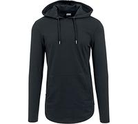 Urban Classics Jersey Hoody Hooded sweater black L